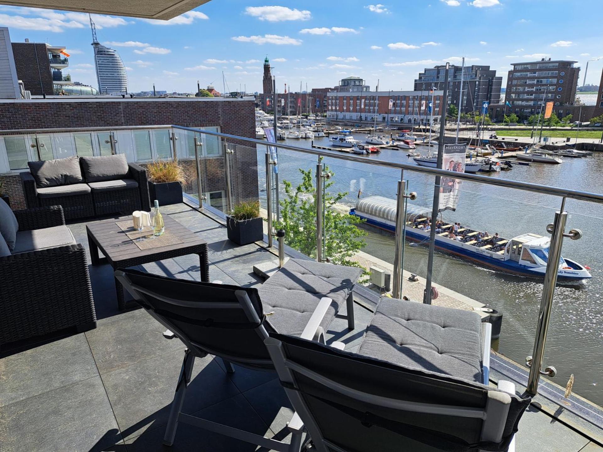 Port Marina 419 - Hafenloft Apartment Bremerhaven Ruang foto